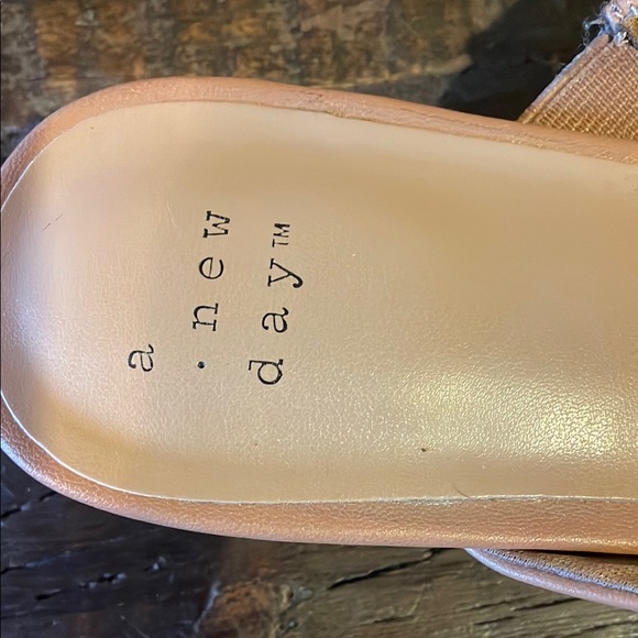 A New Day Pink Mules Elegant Slip-On Shoes - Picture 4 of 4